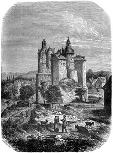 Castillo de Montbéliard, Francia, 1882-1884 de Alexandre de Bar