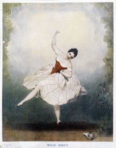 Danza clásica: la señorita Rosati en 1848 de Alexandre de Valentini