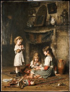 Soplando burbujas de Alexei Alexevich Harlamoff