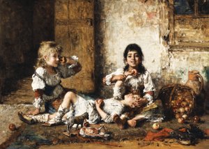 Momentos felices de Alexei Alexevich Harlamoff