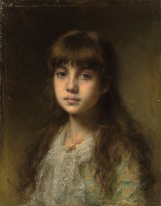 La Joven Modelo de Alexei Alexevich Harlamoff