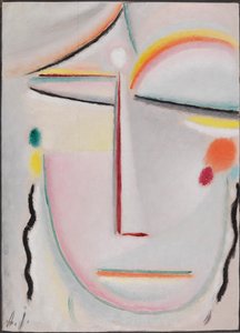 Cabeza abstracta: Iluminación II, 1919 de Alexei Javlensky von