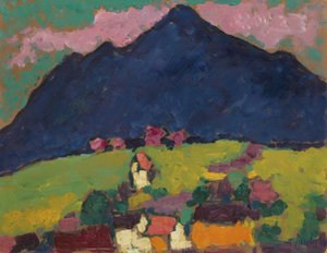 Murnau, 1910 de Alexej von Jawlensky