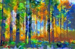 Bosque,2020,(técnica mixta)