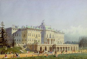 El Palacio de Constantino en Strelna, 1847 de Alexei Maximovich Gornostayev