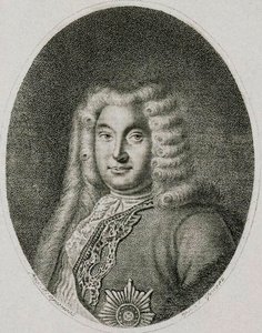 Retrato del vicecanciller Conde Andrey Ostermann de Alexei Petrovich Grachev