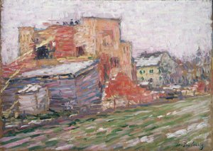 Una calle, 1905 de Alexej von Jawlensky