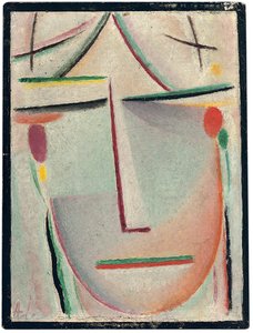 Cabeza abstracta de Alexej von Jawlensky