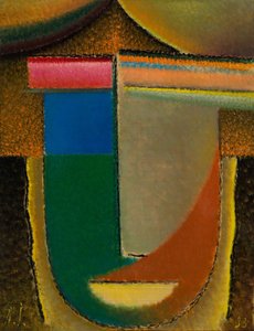 Cabeza Abstracta África, 1933 de Alexej von Jawlensky