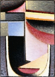 Cabeza abstracta: El cáliz me pasó, 1929