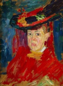 Retrato de Marianne von Werefkin de Alexej von Jawlensky
