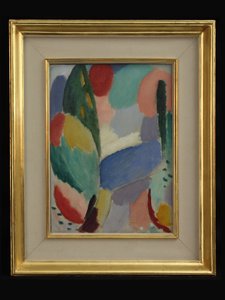 Calle Azul, 1916 de Alexej von Jawlensky