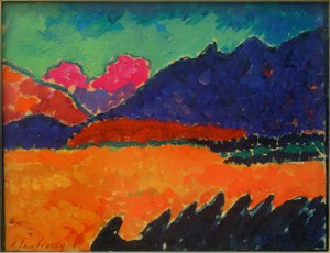 El valle - Murnau de Alexej von Jawlensky