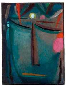Rostro de Cristo, Corona de Espinas, 1918 de Alexej von Jawlensky