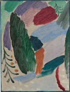 Día Helado, 1915 de Alexej von Jawlensky