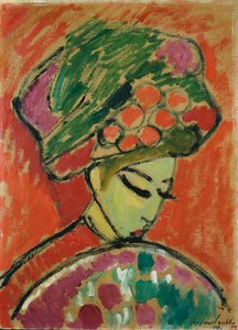Chica con turbante de Alexej von Jawlensky