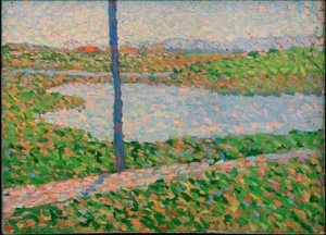 Paisaje con lago de Alexej von Jawlensky