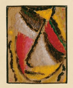 Meditación, 1934 de Alexej von Jawlensky
