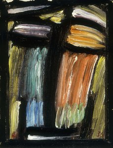 Meditación, 1936 de Alexej von Jawlensky