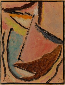 Meditación Pequeña Cabeza Abstracta, 1934
