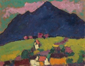 Murnau, 1910 de Alexej von Jawlensky