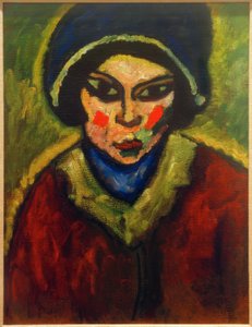 Madre de Nikita de Alexej von Jawlensky