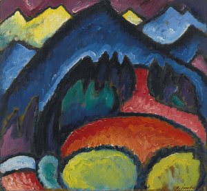 Oberstdorf - Montañas. 1912