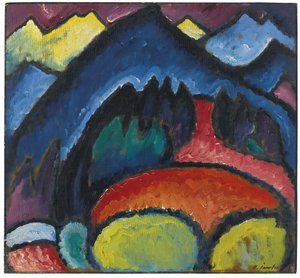 Montañas de Oberstdorf, 1912
