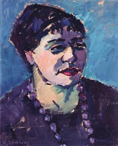 Retrato de la Sra. Epstein de Alexej von Jawlensky
