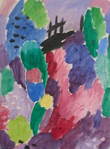 Camino rojo, St. Prex de Alexej von Jawlensky