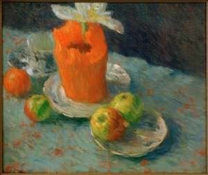 Naturaleza muerta en azul de Alexej von Jawlensky