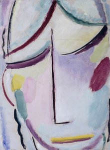El rostro del Salvador de Alexej von Jawlensky