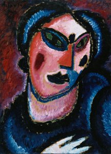 Guante blanco, 1913 de Alexej von Jawlensky