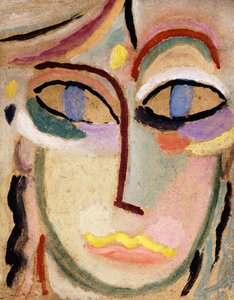 Cabeza de mujer, c.1922 de Alexej von Jawlensky