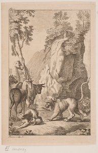 El joven león y el mono de Alexia von Lode