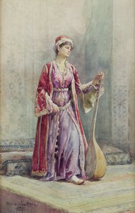 Músico de harén, 1888