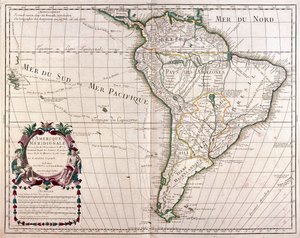 América del Sur - por A de Alexis Hubert Jaillot