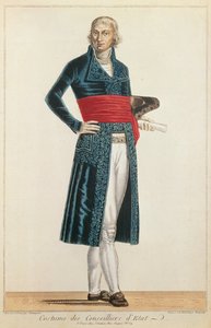 Uniforme del Consejero de Estado, c.1804-10 de Alexis Chataigner