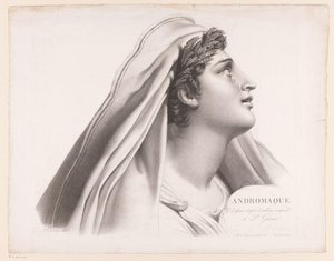 Andrómaca Andromaque (título sobre el objeto) de Alexis François Girard