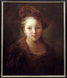 Retrato de una joven. Pintura de Alexis Grimou (1680-1740), hacia 1720. Amiens, Museo de Picardía - Retrato de una joven. Pintura de Jean Alexis Grimou (1680-1740), hacia 1720. Museo de Picardía, Amiens, Francia