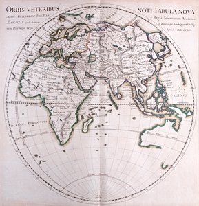 Mapa mundial de Alexis Hubert Jaillot