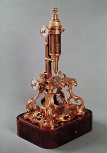 Microscopio perteneciente a Louis Auguste d