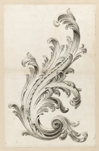 Diseño de hoja de acanto