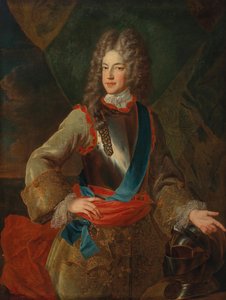Retrato del Príncipe James Francis Edward Stuart, apodado El Viejo Pretendiente, 1710s de Alexis Simon Belle