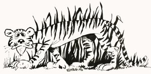 Averigua: ¿Por qué los tigres tienen rayas de Alf Saporito