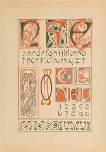 Documentos Decorativos de Alfons Marie Mucha