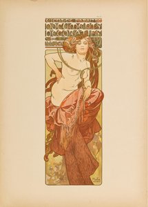 Documentos decorativos de Alfons Marie Mucha