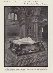 El último lugar de descanso de la Reina Victoria en Frogmore de Alfred (after) Pearse