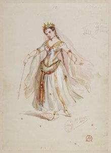 Halévy - La magicienne - modelos de vestuario de Alfred Albert - 10. hadas, coro de mujeres