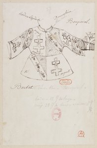 Halévy - La magicienne - modelos de trajes de Alfred Albert - 33. Sres. Bouqueval, Barbat de Alfred Albert